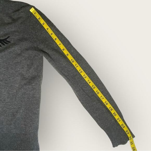 Kate Spade x Broome Street | Wool Blend Winking Eye Sweater | Size S - Picture 12 of 14